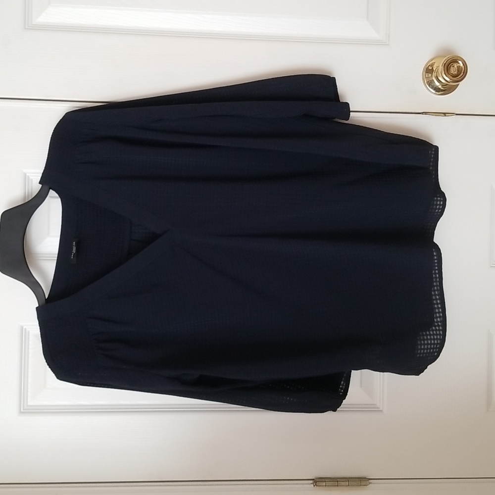 Ann Taylor Ladies Petite 3/4 Sleeve Top